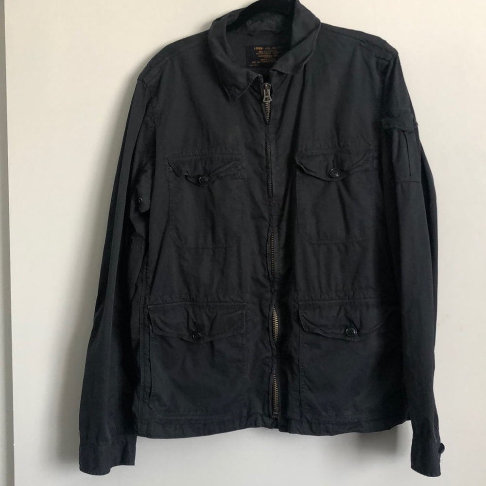 J Crew Military Jacket Men’s Large Tall